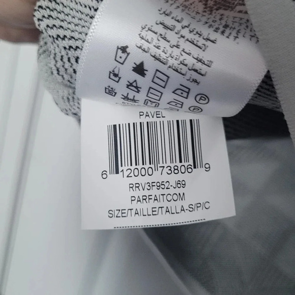 BCBGMaxAzria Pavel Triangle Jacquard bodycon fitted Pencil Skirt Size Small - Picture 4 of 5